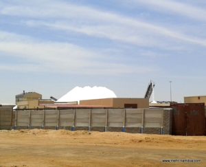 Salzberg in den Salzwerken von Walvis Bay Salzberg in den Salzwerken von Walvis Bay