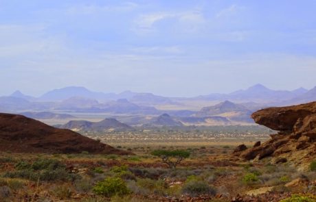 Blick auf das Huab Tal
