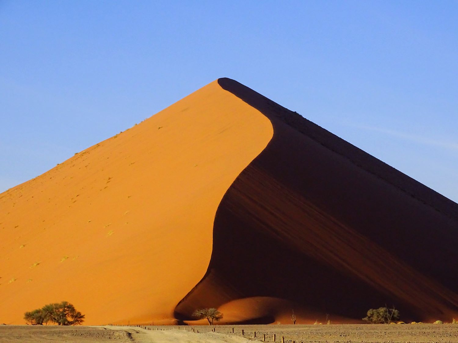 Düne am Sossusvlei in Licht und Schatten Düne am Sossusvlei in Licht und Schatten