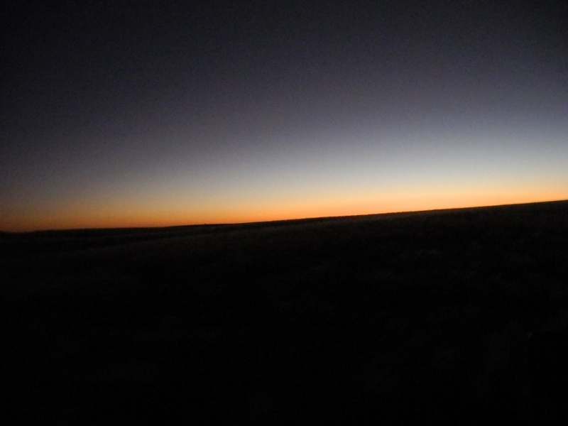 Stimmungsvolles Licht nach Sonnenuntergang in der Palmwagkonzession Namibia