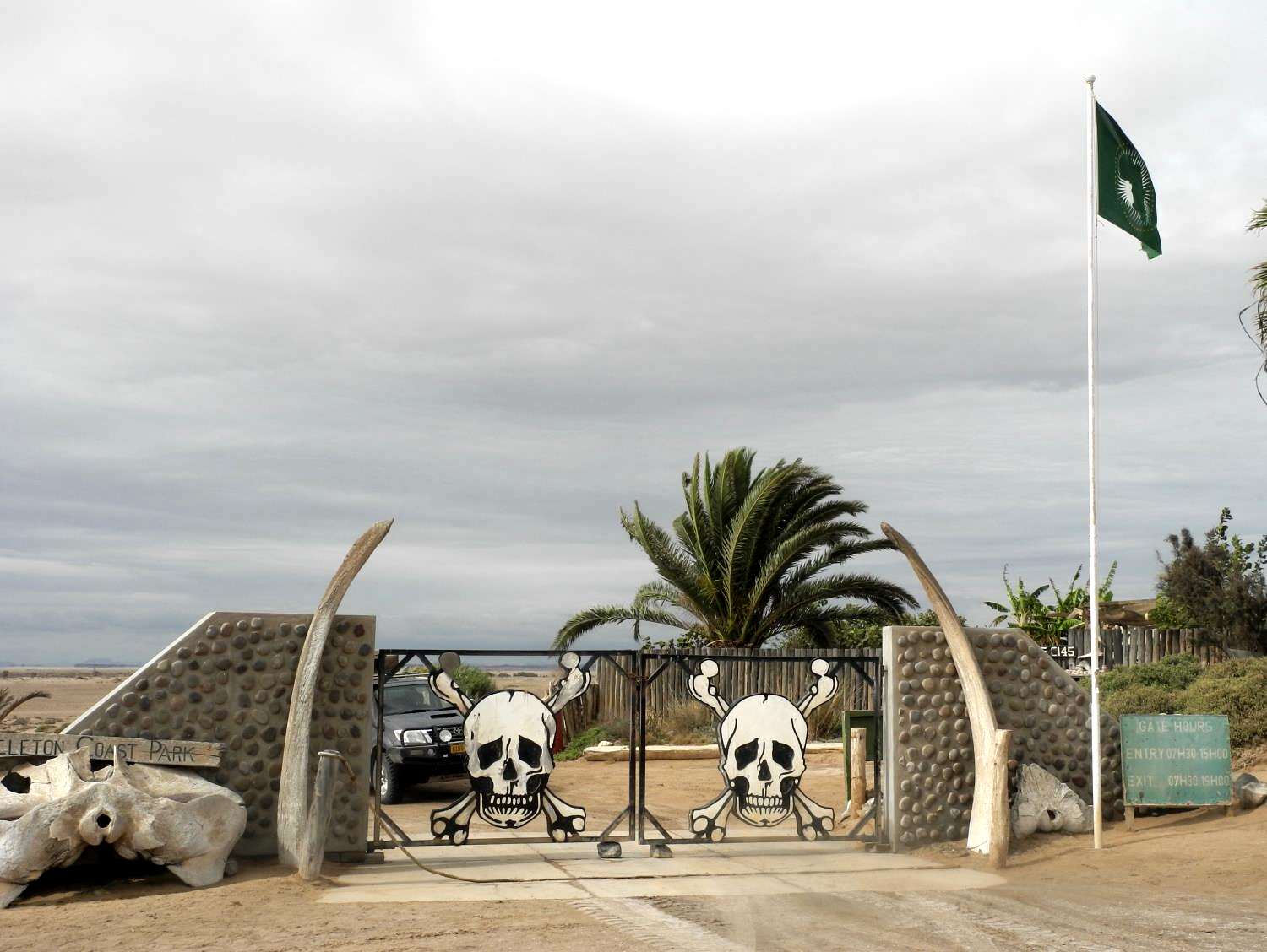 Skeleton Coast Park: Das Ugab Eingangstor