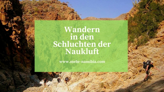 Wandern in der Naukluft