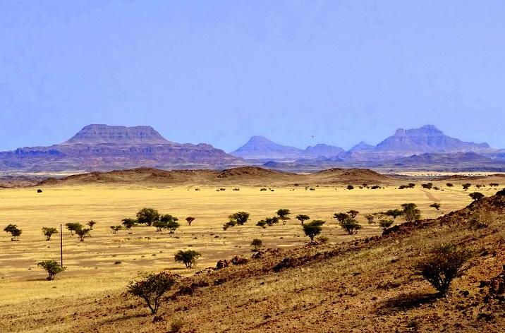 Landschaft im Damaraland
