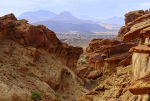 Ausblick im Damaraland