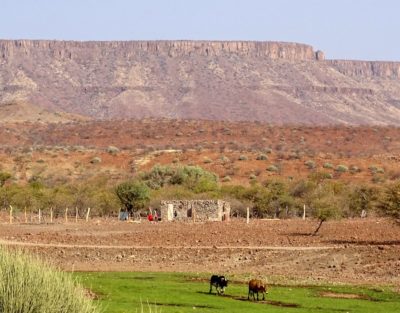 Human settlement in lion territory