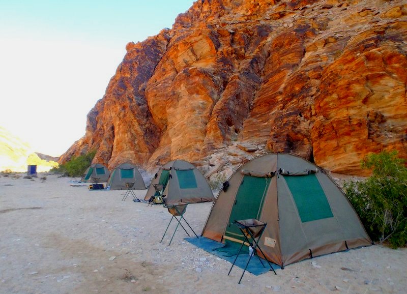 Komfort Camping in Namibia