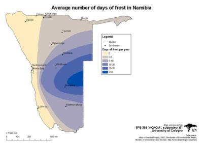 Frostzonen Namibia Uni Köln http://www.uni-koeln.de/sfb389/e/e1/download/atlas_namibia/e1_download_climate_e.htm