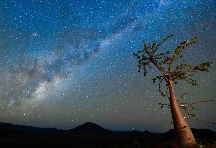 Ausblick auf die Milchstrasse in Namibia