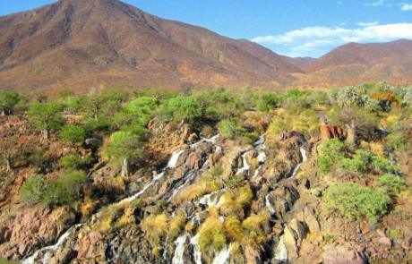 Epupa Fälle am Kunene Namibia