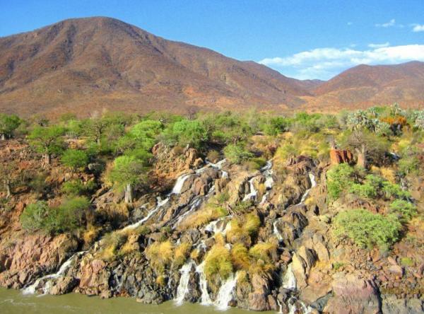 Epupa Fälle am Kunene Namibia