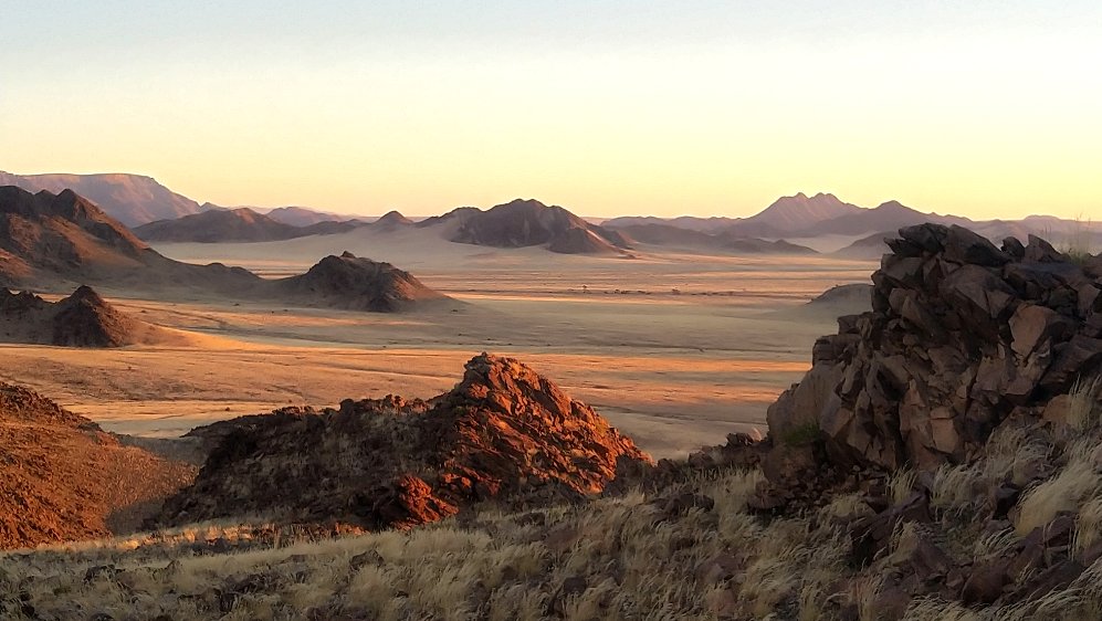 Weg im Damaraland Namibia