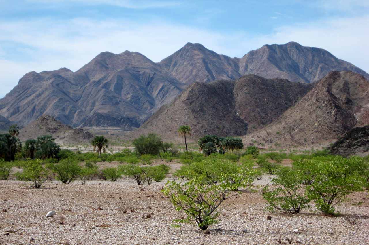 Berge im Kaokoveld in Namibia