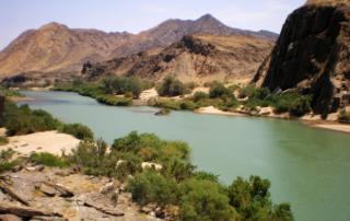 Der Kunene in Namibia