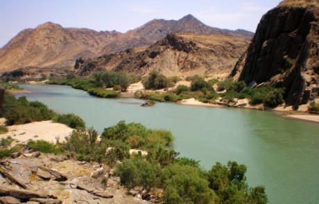 Der Kunene in Namibia