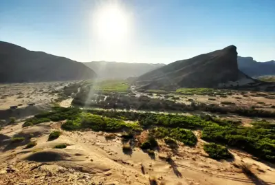 Landschaft des spektakulären Hoanib Tals