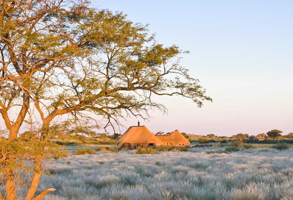 Lodge in der Kalahari
