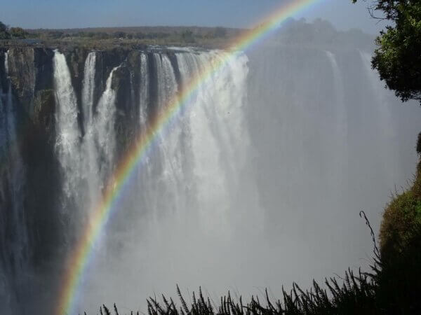 Victoria Fälle in Zimbabwe