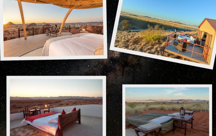 Himmlische Unterkünfte in Namibia