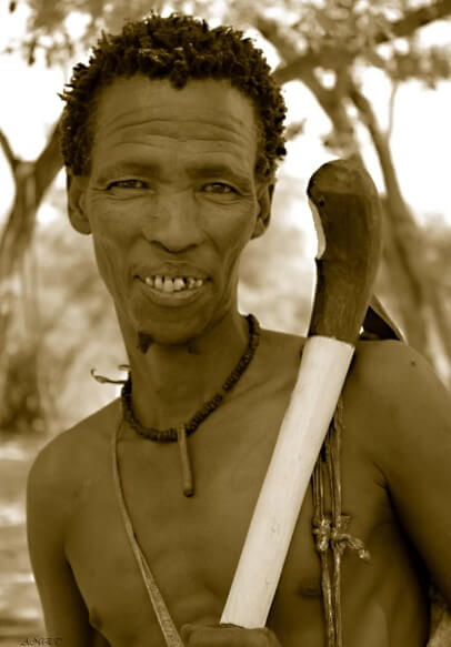 Einfaches Camp_Buschleute 5