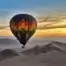 Ballonfahrt über der Namib Wüste 1