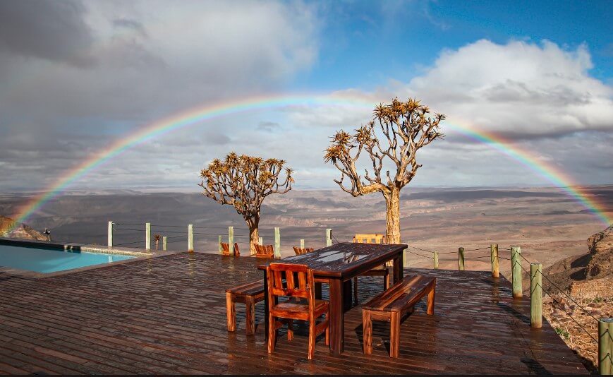 Fish River Canyon Regenbogen