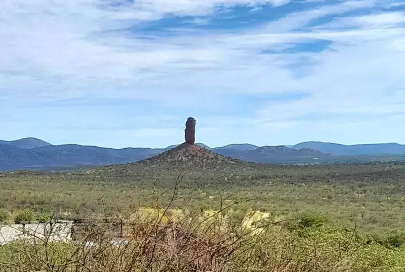 Vingerklip Fels in Namibia Vingerklip Fels in Namibia