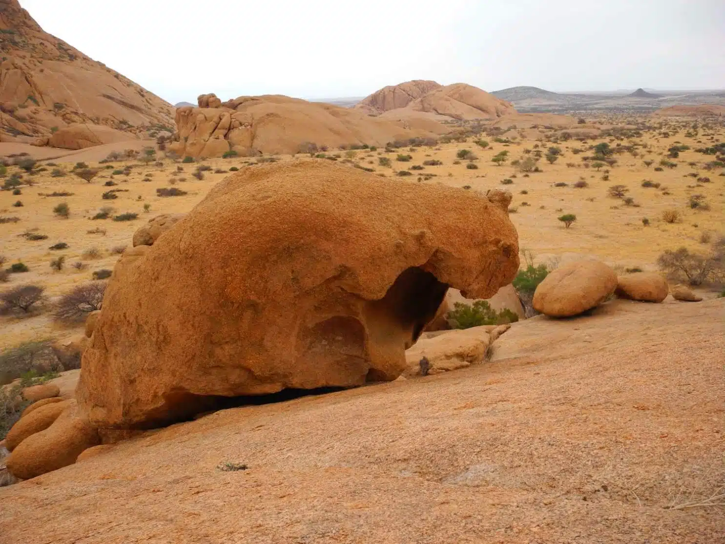 Felsformation an der Spitzkoppe - Löwenmaul
