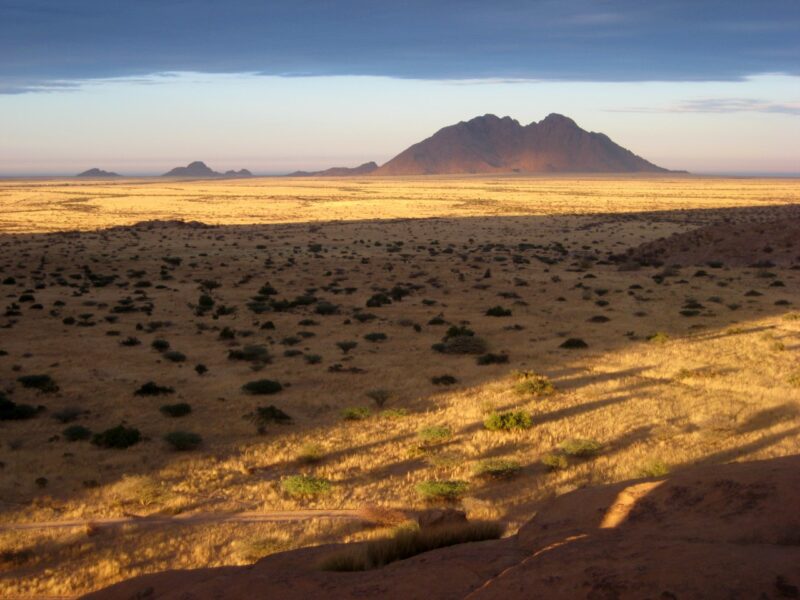 Blick auf die Kleine Spitzkoppe